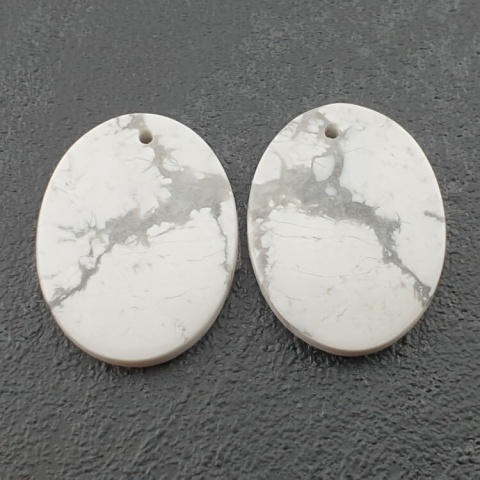 Howlit para kaboszonów z dziurką 22x17 mm nr R330