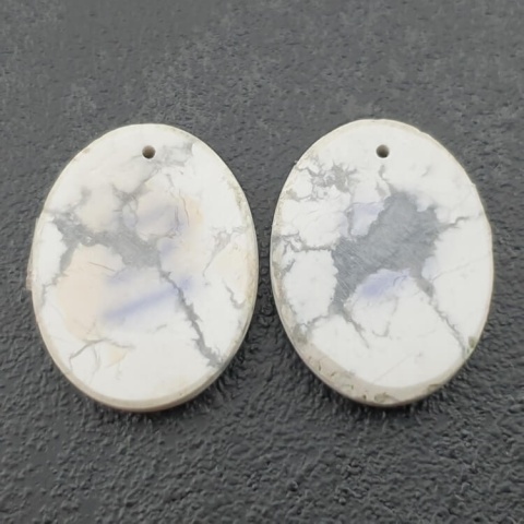 Howlit para kaboszonów z dziurką 22x17 mm nr R330