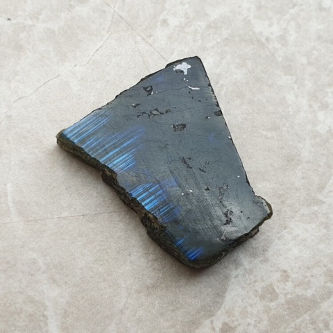 Labradorite polished slab 28x23 mm no 424