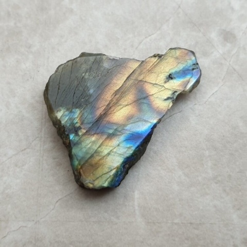Labradorite polished slab 30x22 mm no 422
