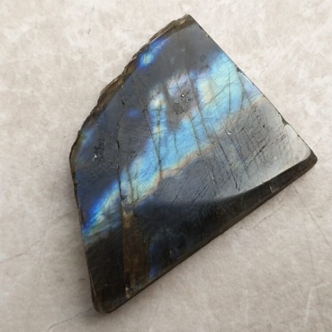 Labradorite polished slab 40x32 mm no 414