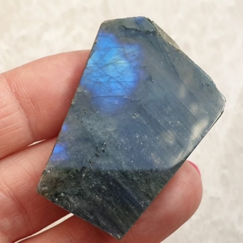 Labradorite polished slab 44x30 mm no 380
