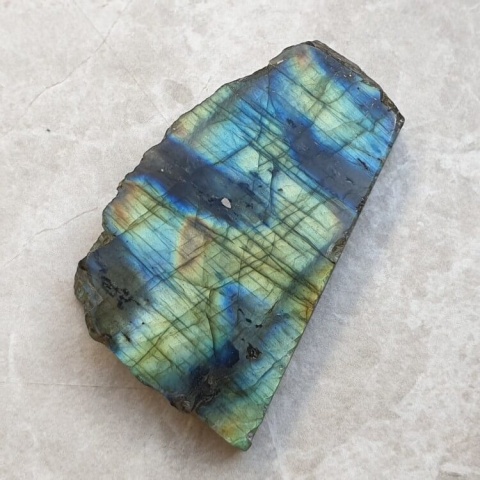 Labradorite polished slab 47x27 mm no 378