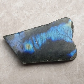 Labradoryt plaster polerowany 48x28 mm nr 418
