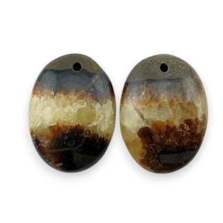 Septaria para kaboszonów z dziurką 18x13 mm nr R425