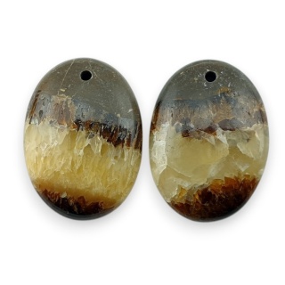 Septaria para kaboszonów z dziurką 18x13 mm nr R472