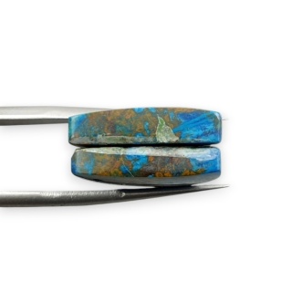 Szatukit para kaboszonów z dziurką 19x18 mm nr R153