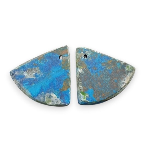 Szatukit para kaboszonów z dziurką 19x18 mm nr R153