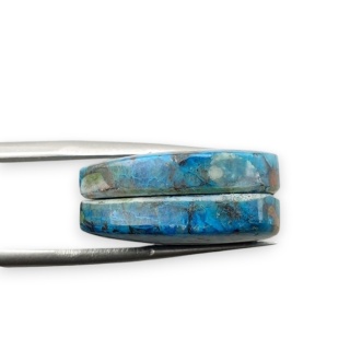 Szatukit para kaboszonów z dziurką 20x18 mm nr R131