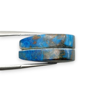 Szatukit para kaboszonów z dziurką 21x16 mm nr R119