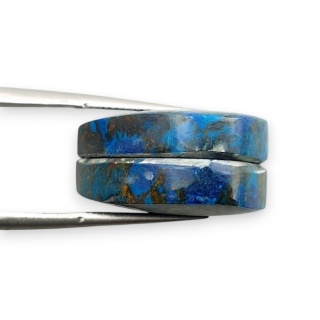 Szatukit para kaboszonów z dziurką 21x16 mm nr R142