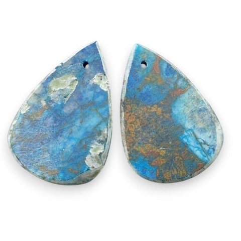 Szatukit para kaboszonów z dziurką 24x16 mm nr R117