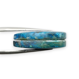 Szatukit para kaboszonów z dziurką 25x16 mm nr R128