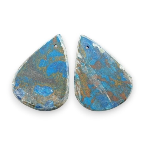 Szatukit para kaboszonów z dziurką 25x19 mm nr R151