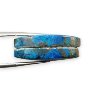Szatukit para kaboszonów z dziurką 26x14 mm nr R129