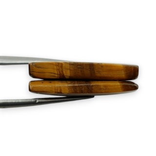 Tygrysie oko para kaboszonów z dziurką 23x13 mm nr R223