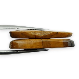 Tygrysie oko para kaboszonów z dziurką 27x11 mm nr R167