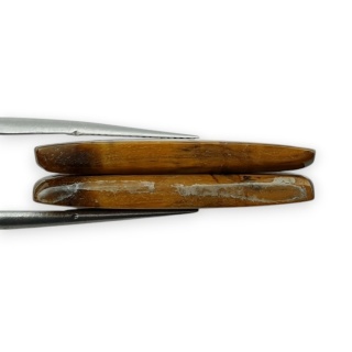 Tygrysie oko para kaboszonów z dziurką 29x12 mm nr R213