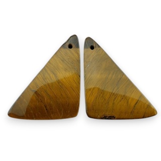Tygrysie oko para kaboszonów z dziurką 30x16 mm nr R209
