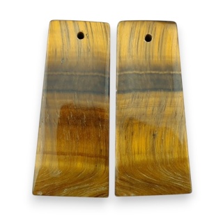 Tygrysie oko para kaboszonów z dziurką 31x13 mm nr R212