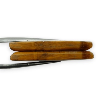 Tygrysie oko para kaboszonów z dziurką 31x13 mm nr R212