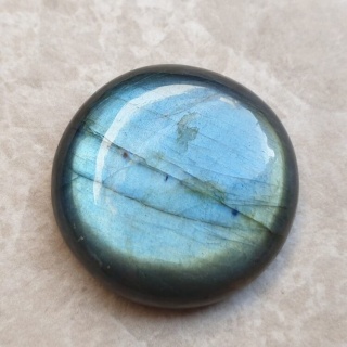 Labradoryt kaboszon fi 29 mm nr B705