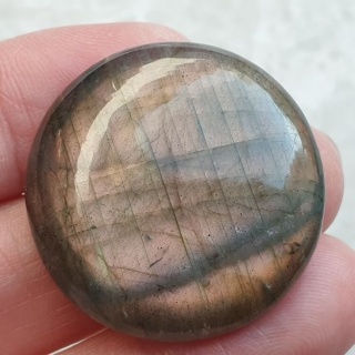 Labradorite round cabochon fi 30x mm no B679