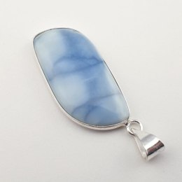 Opal niebieski zawieszka 40x20 mm nr 17