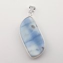 Opal niebieski zawieszka 40x20 mm nr 17