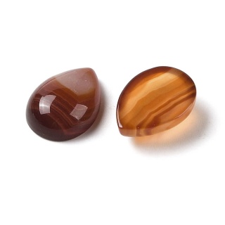 Agat czerwony kaboszon łezka 14x10 mm 1 szt