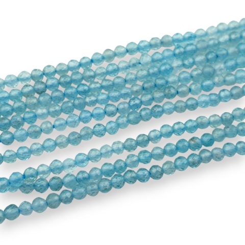 Apatite faceted ball 2 mm strand