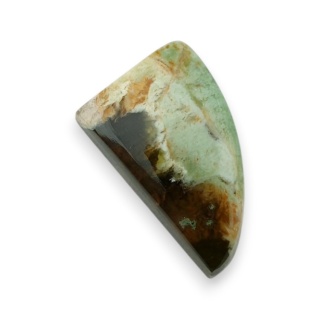 Chrom chalcedon kaboszon 21x14 mm nr 69