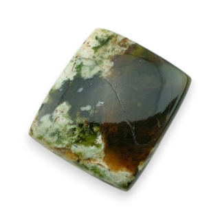 Chrom chalcedon kaboszon 24x21 mm nr 35