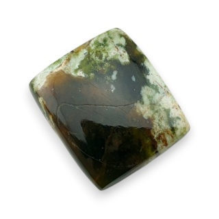 Chrom chalcedon kaboszon 24x21 mm nr 35