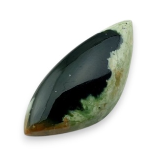 Chrom chalcedon kaboszon 26x12 mm nr 68