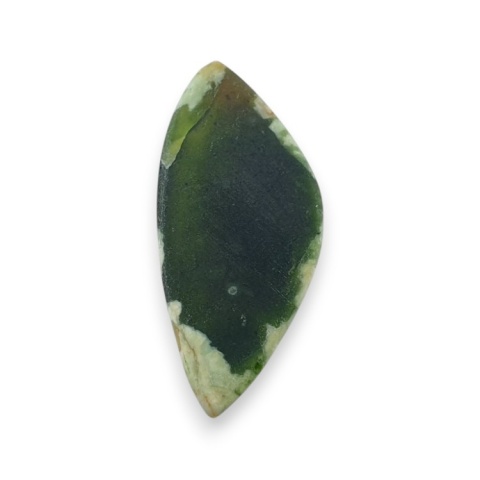 Chrom chalcedon kaboszon 26x12 mm nr 68