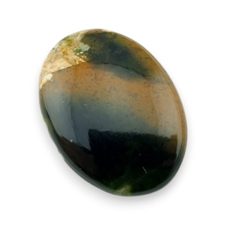 Chrom chalcedon kaboszon 26x19 mm nr 66