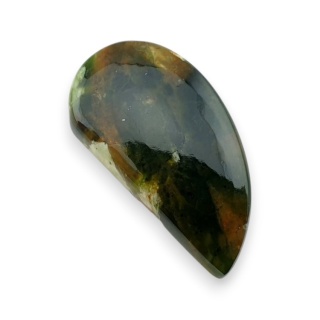 Chrom chalcedon kaboszon 28x14 mm nr 67