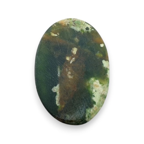 Chrom chalcedon kaboszon 29x20 mm nr 57