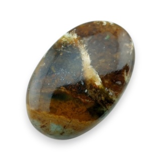 Chrom chalcedon kaboszon 30x20 mm nr 54