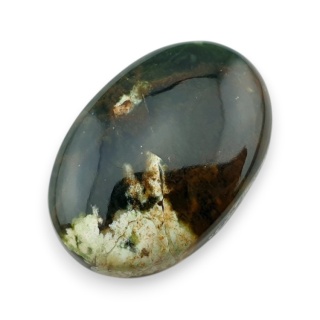 Chrom chalcedon kaboszon 31x21 mm nr 45