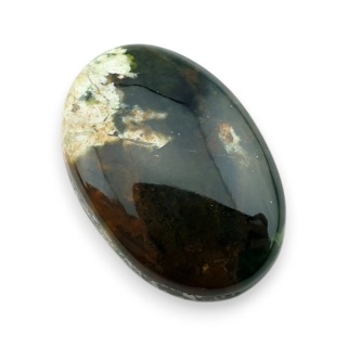 Chrom chalcedon kaboszon 31x21 mm nr 45