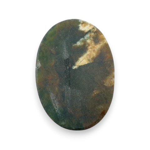 Chrom chalcedon kaboszon 31x21 mm nr 45