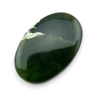 Chrom chalcedon kaboszon 32x21 mm nr 34
