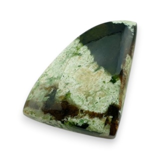 Chrom chalcedon kaboszon 33x21 mm nr 31