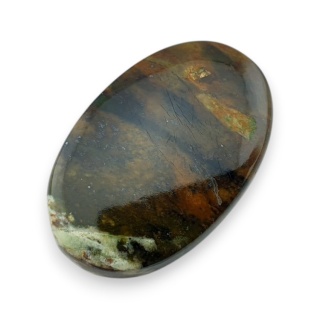 Chrom chalcedon kaboszon 34x22 mm nr 30