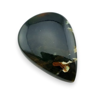 Chrom chalcedon kaboszon 36x27 mm nr 33