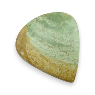 Chrom chalcedon kaboszon 36x33 mm nr 49