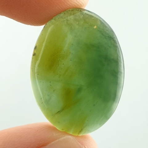 Nefryt kaboszon 25x18 mm nr 165