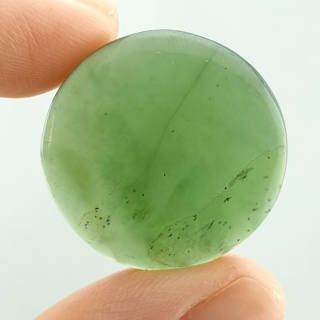 Nefryt kaboszon fi 25 mm nr 160